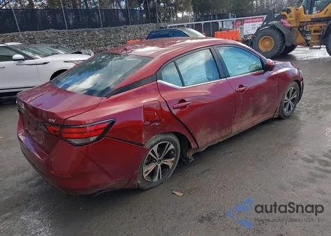 2021 Nissan Sentra Sv Xtronic Cvt из США, поврежденный, VIN 3N1AB8CV2MY316583